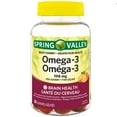thumbnail image 3 of Spring Valley Omega-3 Adult Gummies – Algal-Based Omega, 3 of 5