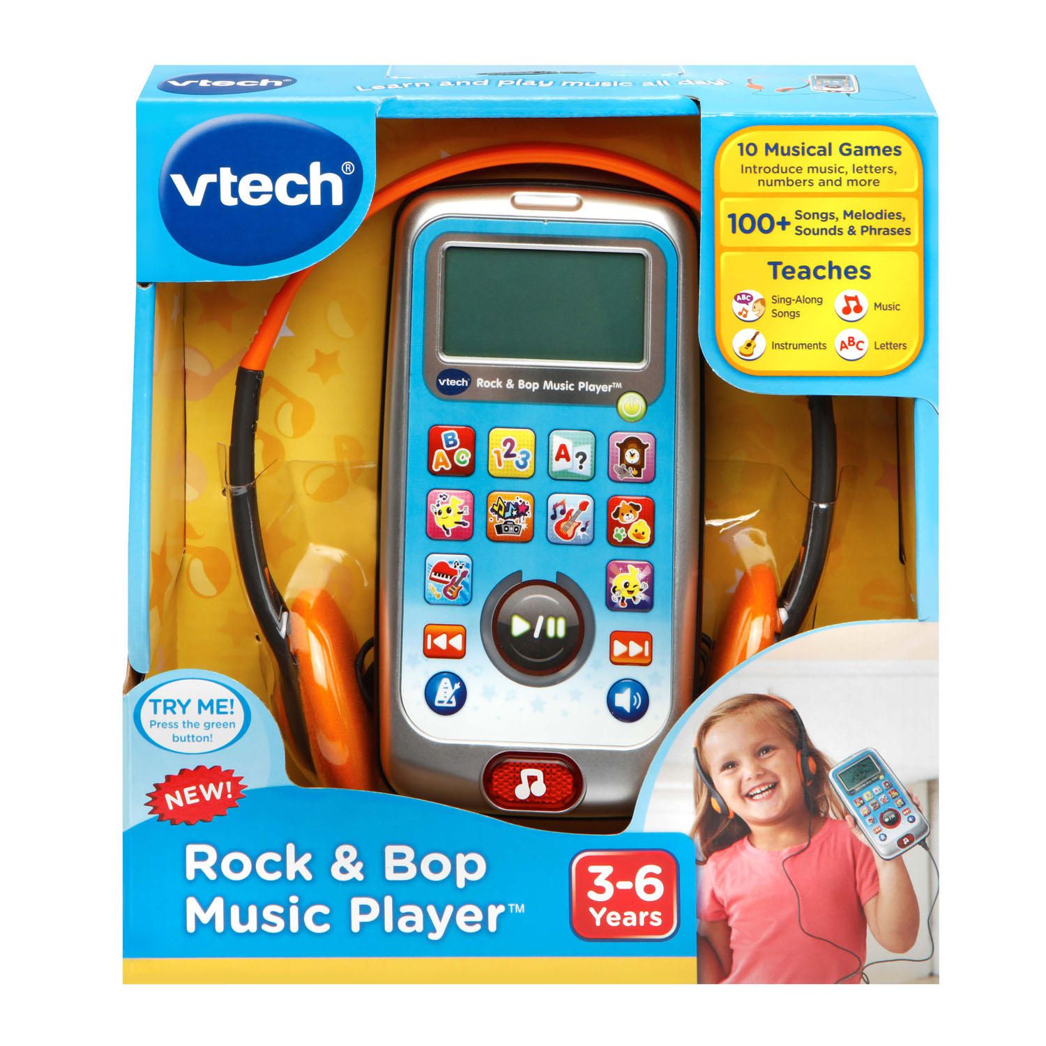 VTech Rock & Bop Music Player™- English Version, 1 to 5 years
