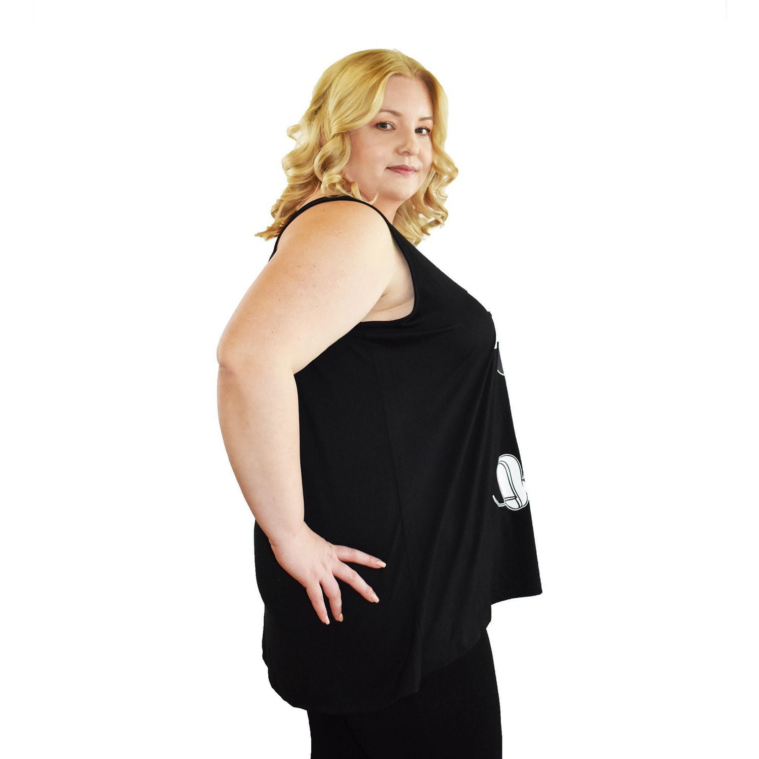 Ladies Plus Disney All About The Mouse Tank Top