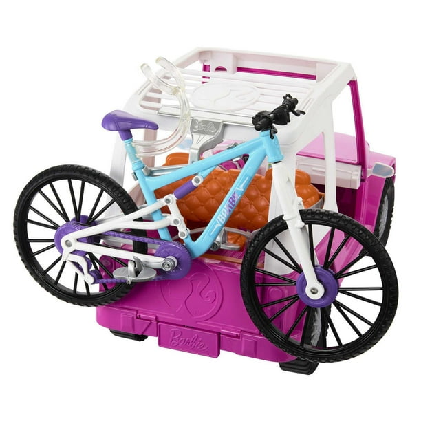 panier de vélo pour enfants,siège de poupée,avec support,guidon,décoration,rose,violet  - Type Pink