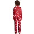 thumbnail image 2 of Hello Kitty Girls' Notch Collar Pajama 2-Piece Set, 2 of 3