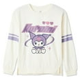 thumbnail image 3 of T-shirt à manches longues Kuromi pour filles, 3 of 3