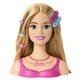 Barbie Tête à coiffer, cheveux blonds, 20 accessoires colorés Âges 3+ – image 3 sur 5