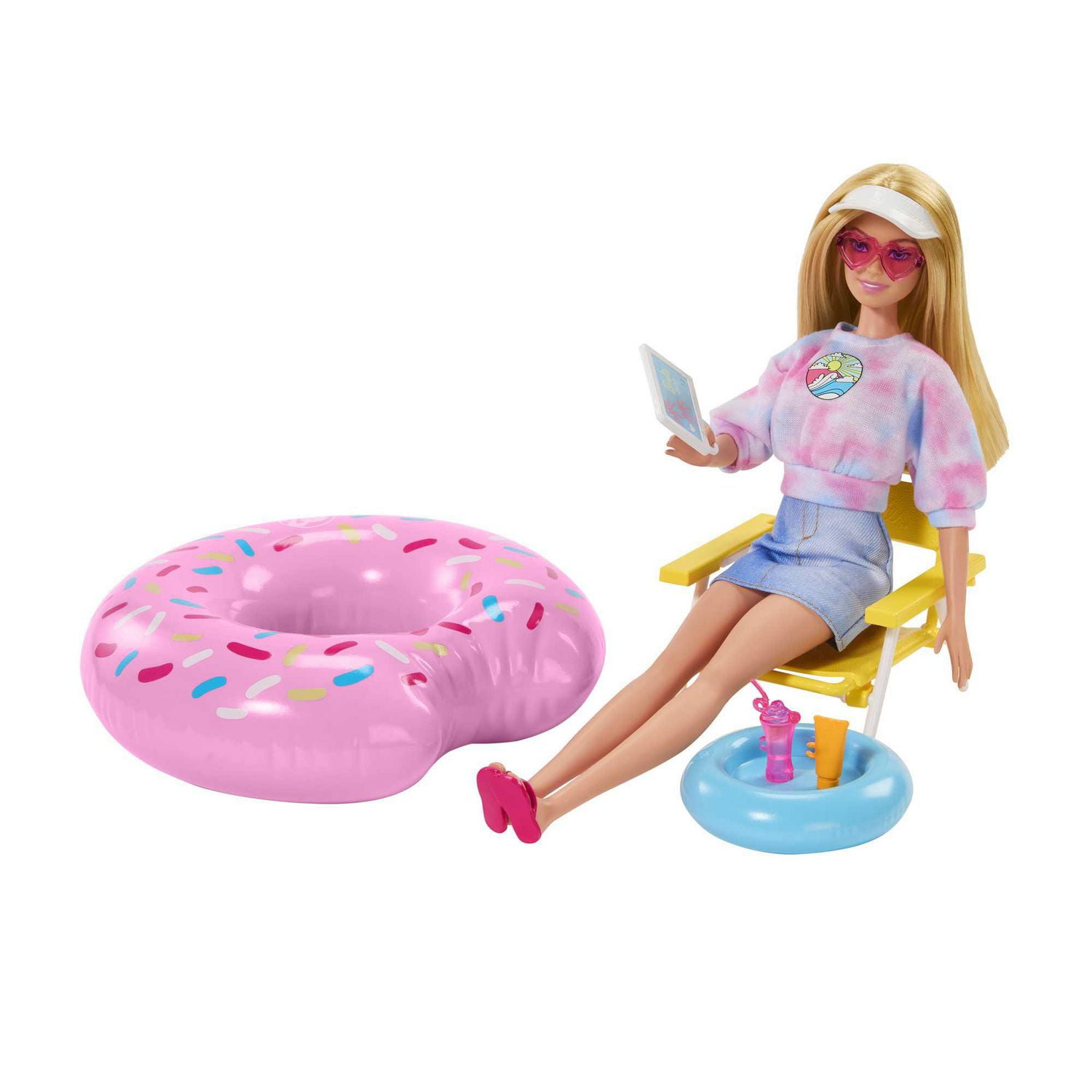 Barbie Accessories Doll House Furniture Pool Day Story Starter