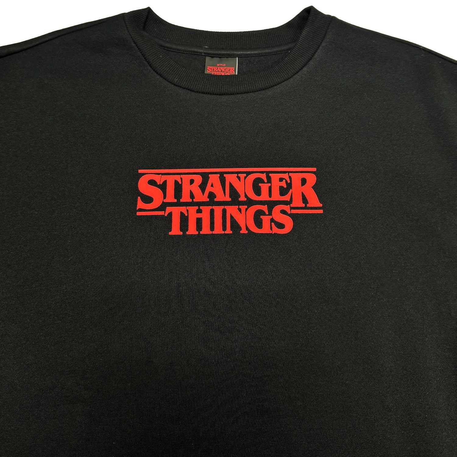 Stranger Things Ladies Logo Long Sleeve Crew