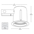 thumbnail image 4 of BAZZ Encastré LED Bazz 11W blanc pour extérieur/soffite, 4 of 4