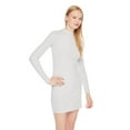 thumbnail image 2 of No Boundaries Women's Mock Neckline Dress, 2 of 6