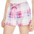 thumbnail image 4 of No Boundaries Women's Plush Sleep Short, 4 of 6