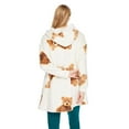 thumbnail image 3 of No Boundaries Women's Faux Shearling Snuggie, 3 of 6