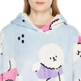 thumbnail image 4 of No Boundaries Women's Faux Shearling Snuggie, 4 of 6