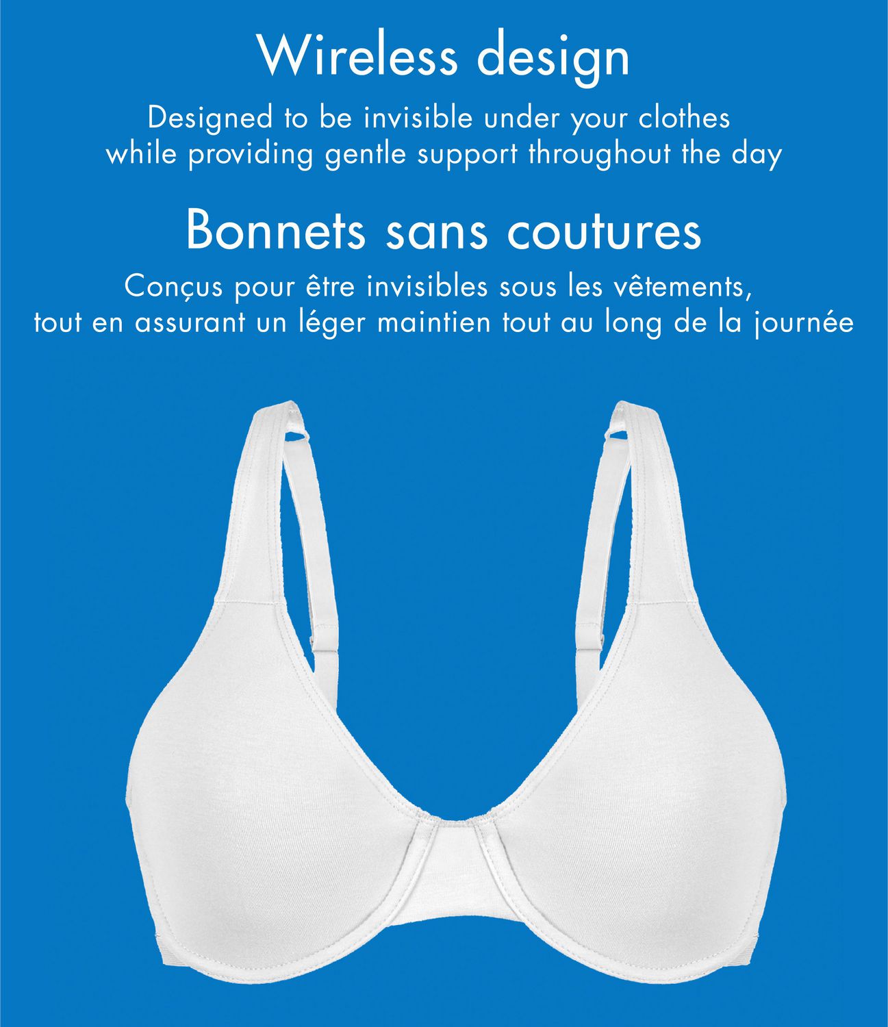 Bestform 9700100 Soutien-gorge t-shirt extensible en coton non doublé avec soutien à armatures