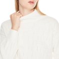 thumbnail image 4 of No Boundaries Women's Mock Neckline Sweater, 4 of 6