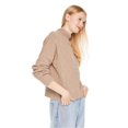thumbnail image 2 of No Boundaries Women's Mock Neckline Sweater, 2 of 6