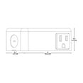 thumbnail image 3 of BAZZ Under Cabinet Junction Box, 3 of 3