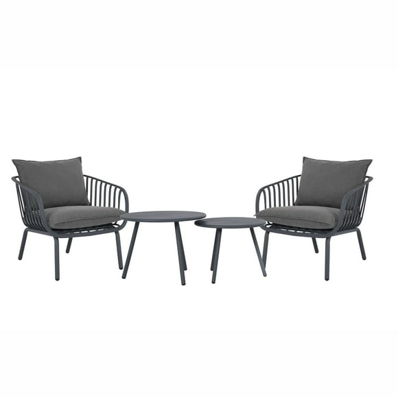 Patioflare Plus Collection Recycled Plastic Vista Patio Chat Set