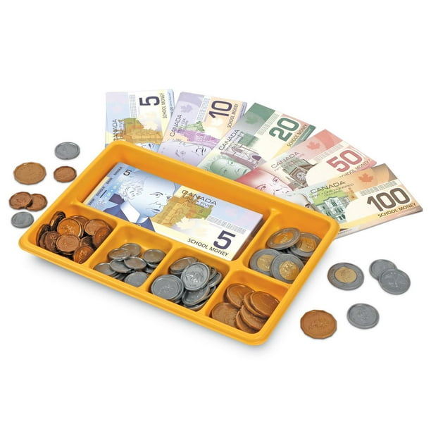 Set de 40 Pièces euros en plastique monnaie de jeux réaliste