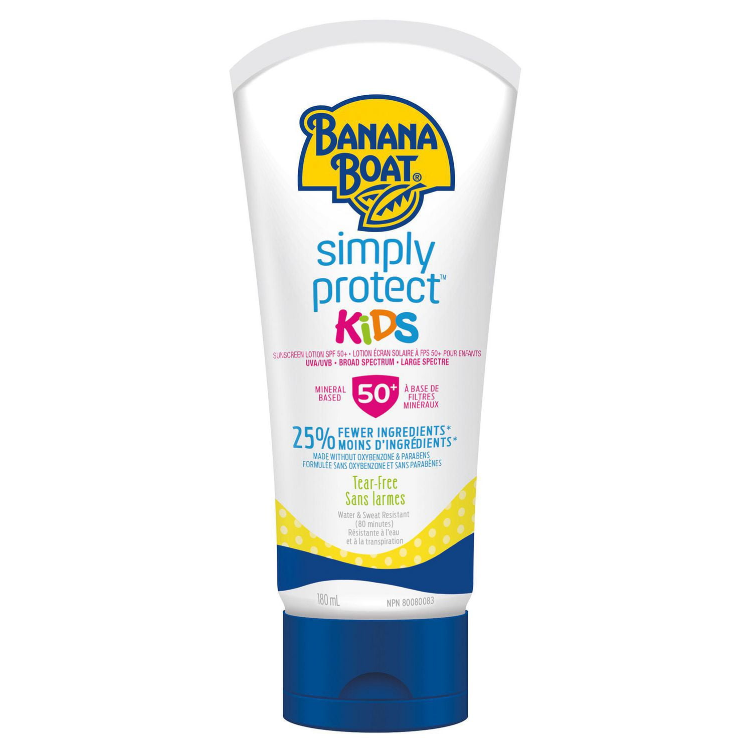 Banana Boat® Simply Protect™ Kids Mineral Sunscreen Lotion SPF 50 ...