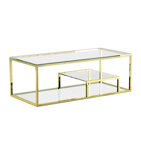 Home Gear Gold Coffee Table