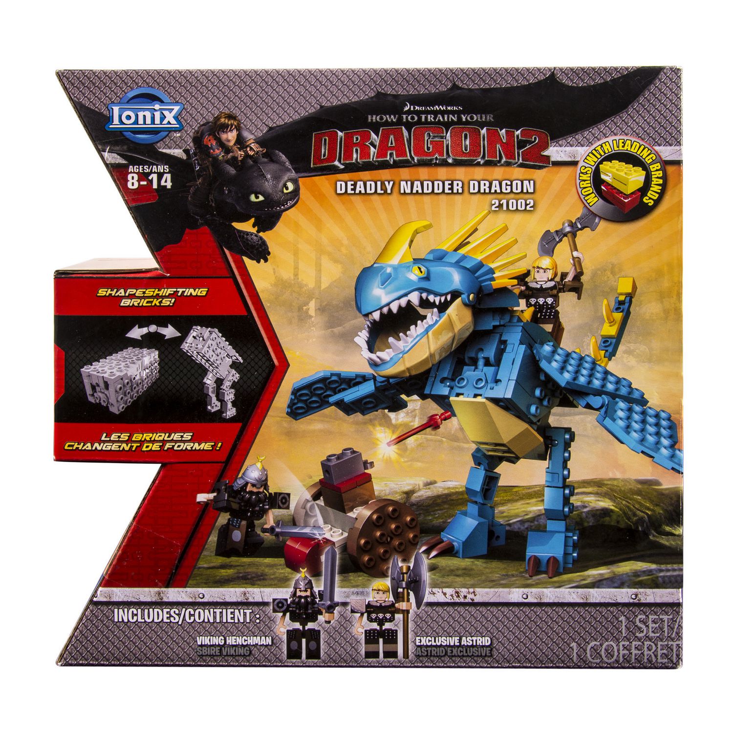 IONIX: How to Train Your Dragon 2 – Nadder Large Dragon Set 21002