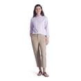 thumbnail image 1 of Chaps Women's Long Sleeve Stretch Button Down Shirt, 1 of 2