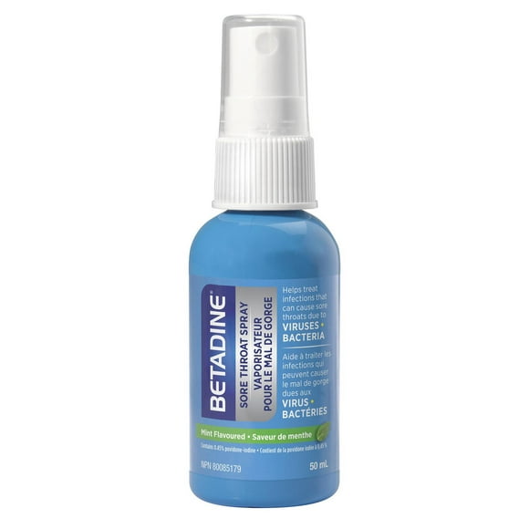 BETADINE® Sore Throat Spray, Sore Throat Vaporisateur 50ml
