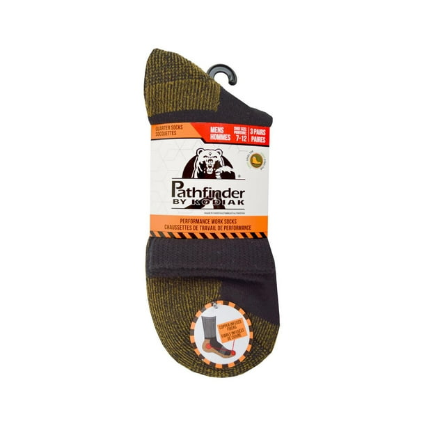 Kodiak - Work safety socks, pk. of 2. Colour: black. Size: 7-12 | Rossy