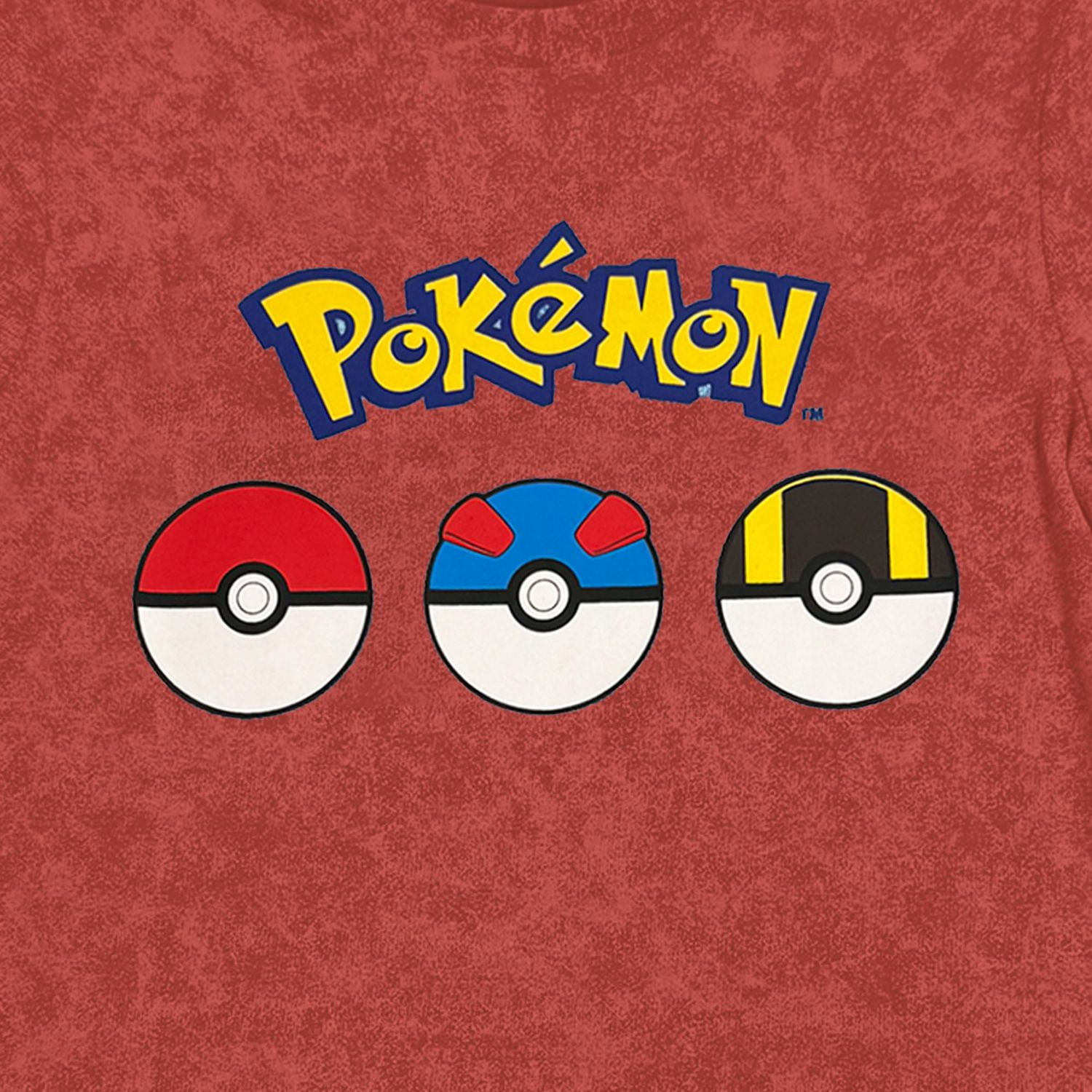 Pokémon Garçons Pokeballs T-shirt à manches courtes électrique