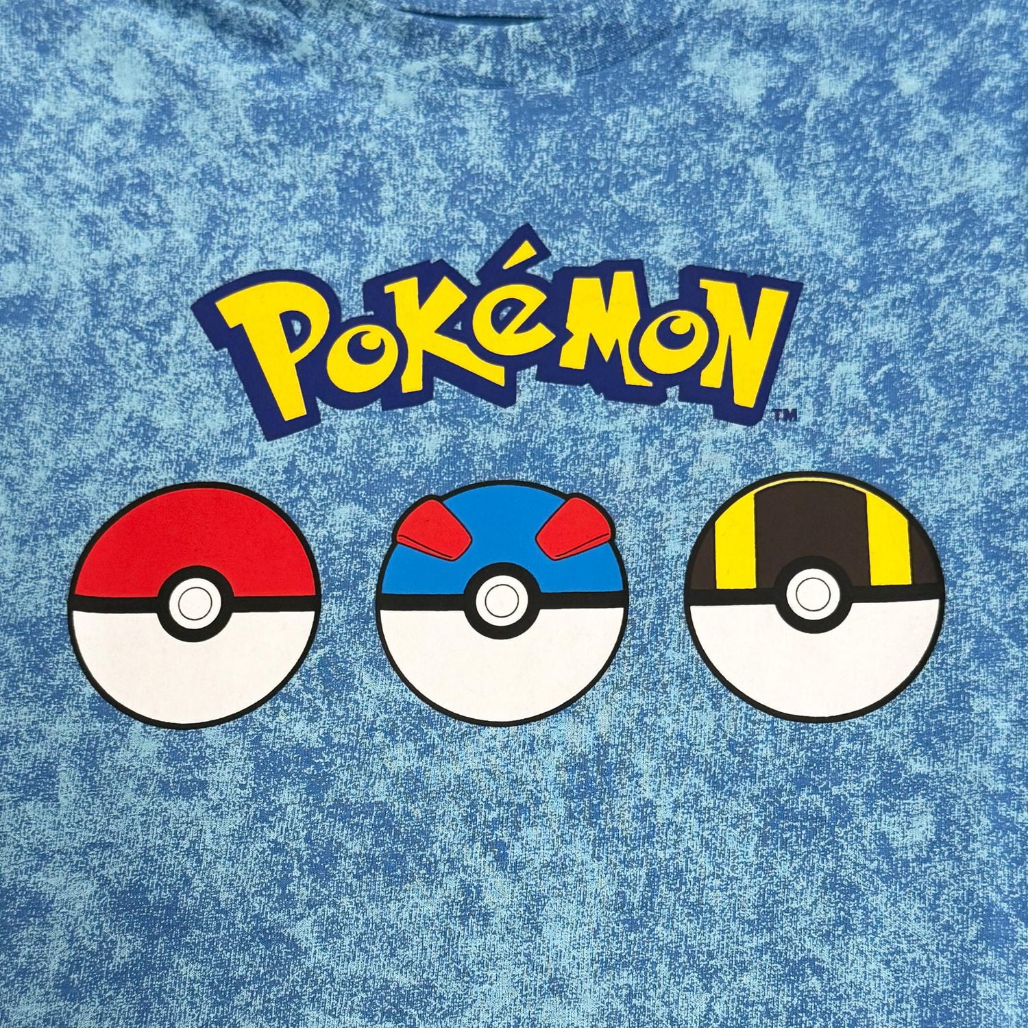 Pokémon Garçons Pokeballs T-shirt à manches courtes électrique