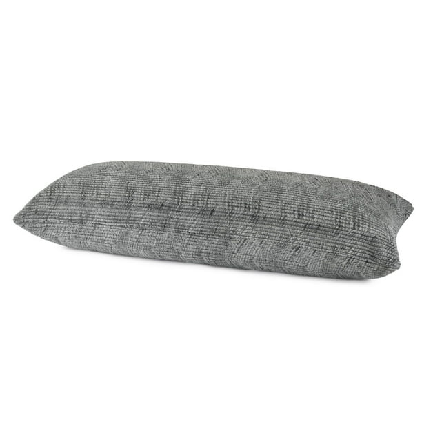 grey plush body pillow Walmart.ca