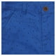 Short en coutil bleu cobalte George British Design pour garçons – image 3 sur 3
