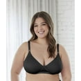 thumbnail image 2 of Bestform 97086248 Striped Wireless Cotton Bra with Lightly-Lined Cups, 2 of 7