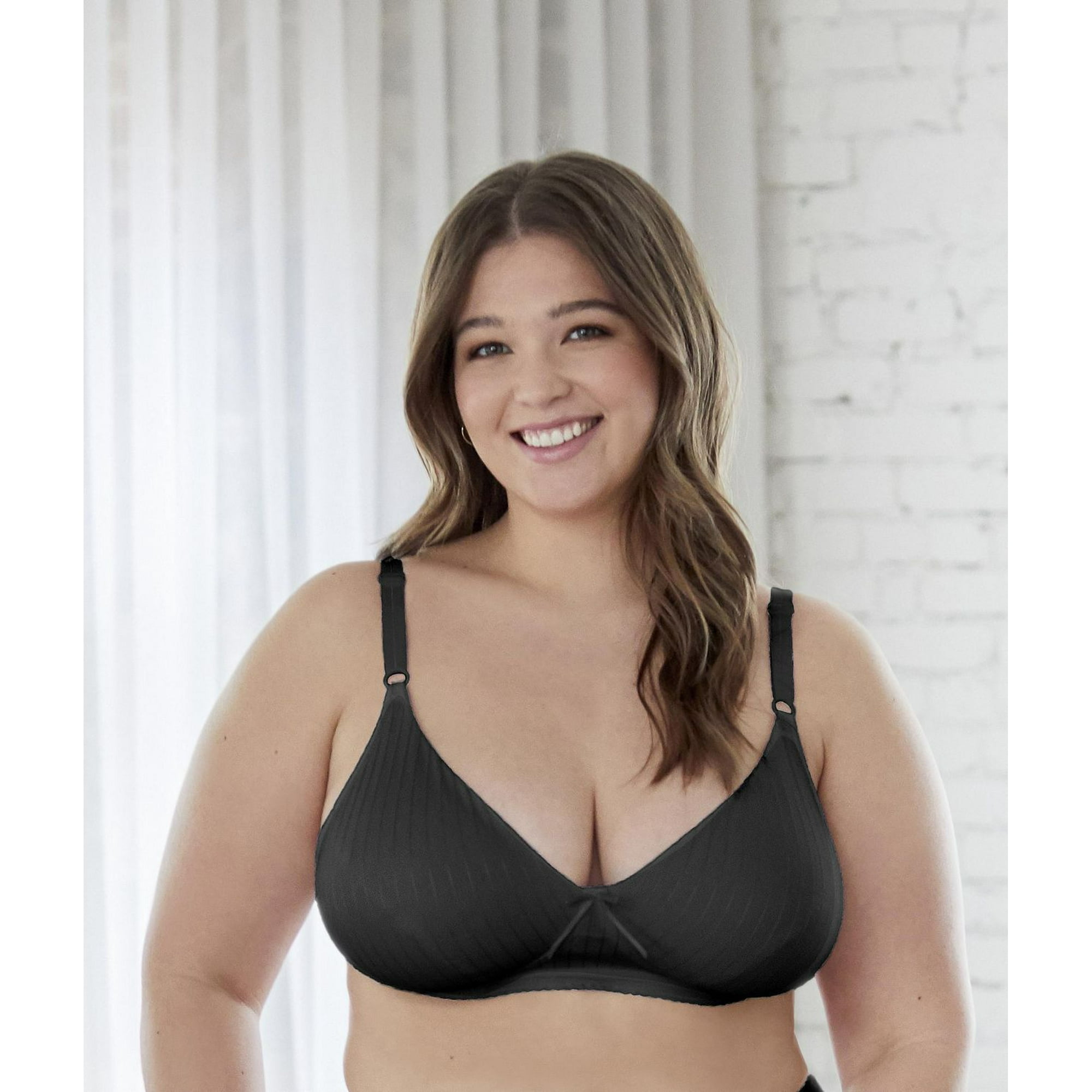 Lively Wireless Bra Black Size 36 E / DD - $20 New With Tags