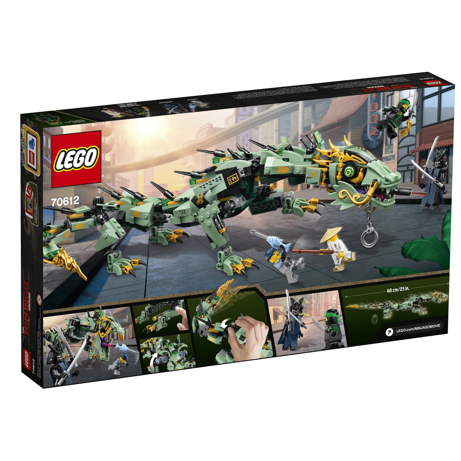 LEGO Ninjago Movie Green Ninja Mech Dragon 70612