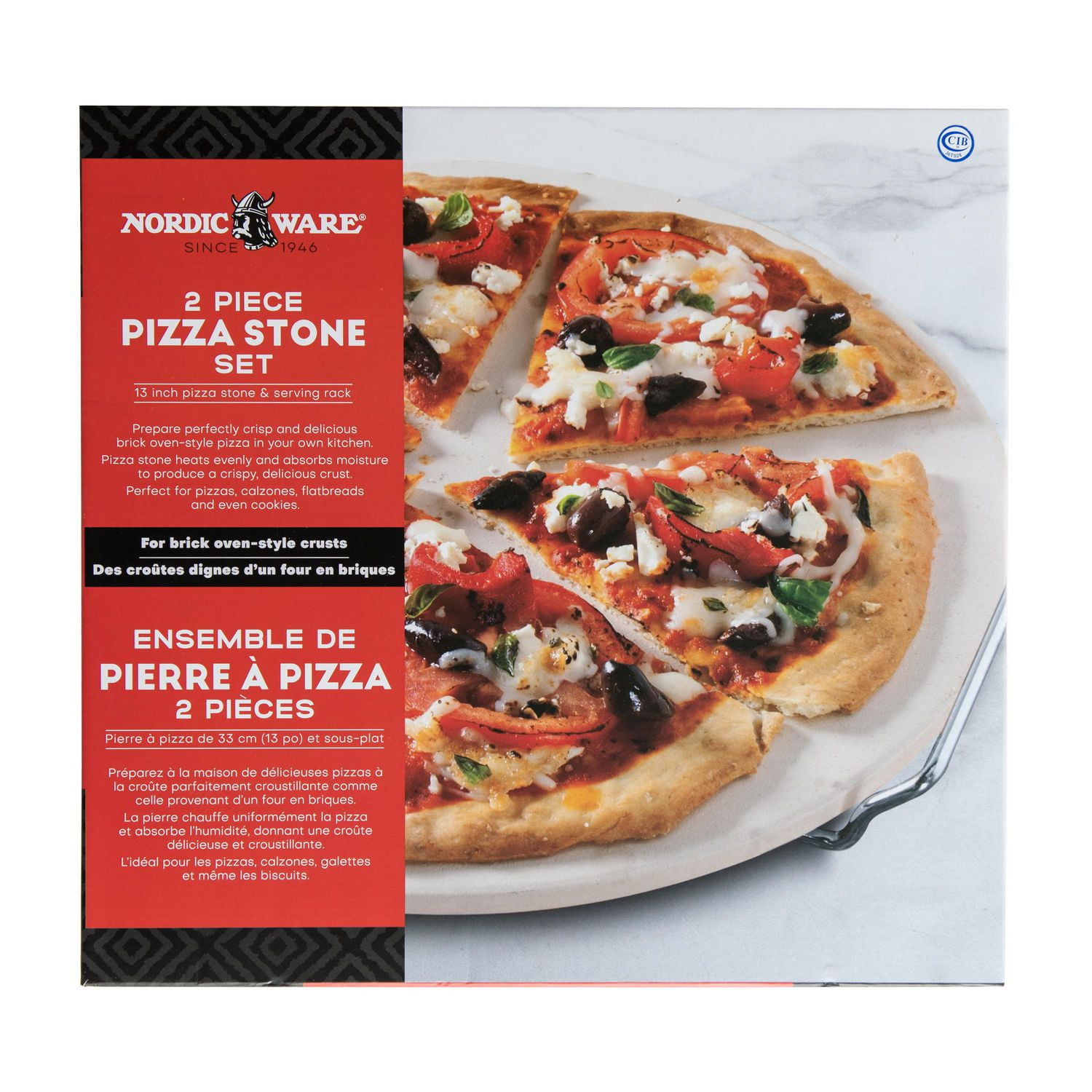 Nordic ware hotsell pizza stone