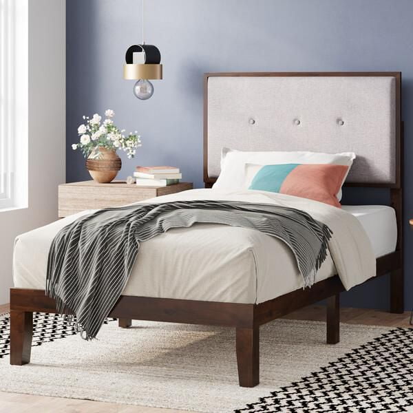 Bed frame online center support walmart