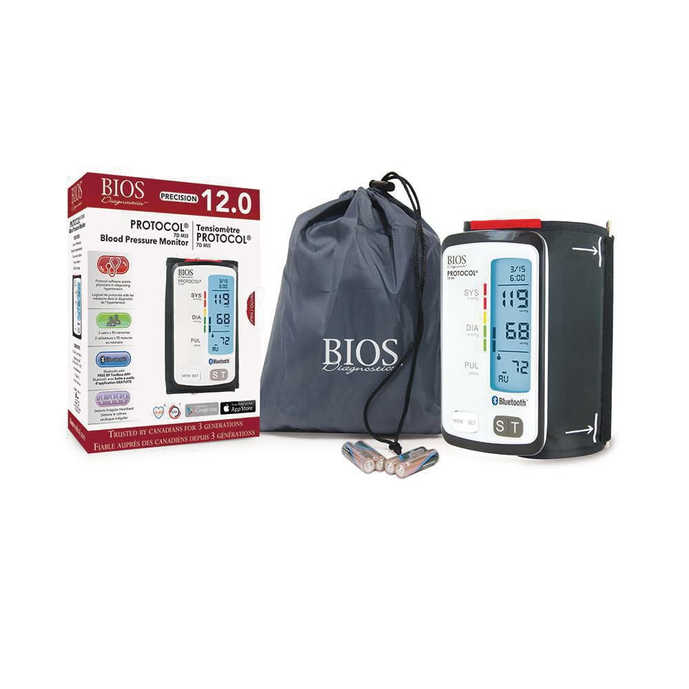 Protocol® 7D MII Home Blood Pressure Monitor (Precision 12.0) Walmart Canada