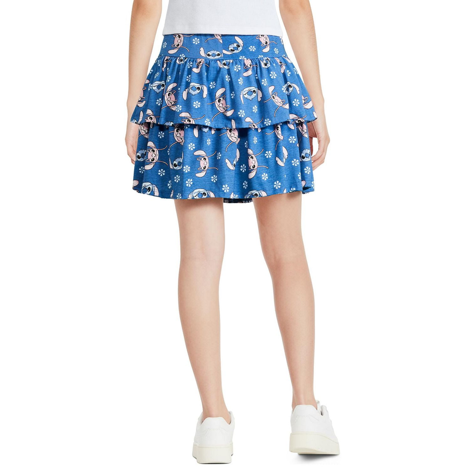 Disney Girls' Stitch Printed Skirt