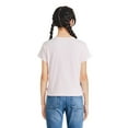 thumbnail image 2 of T-shirt côtelé Stitch Disney pour filles, 2 of 3