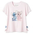 thumbnail image 3 of T-shirt côtelé Stitch Disney pour filles, 3 of 3
