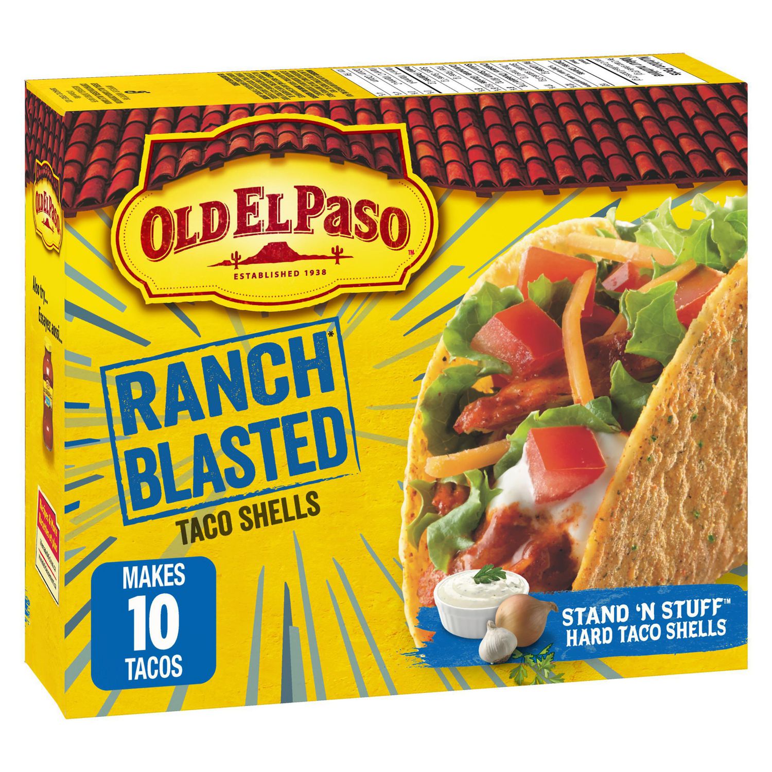 Old El Paso Gluten Free Ranch Blasted Taco Shells Walmart Canada 3311
