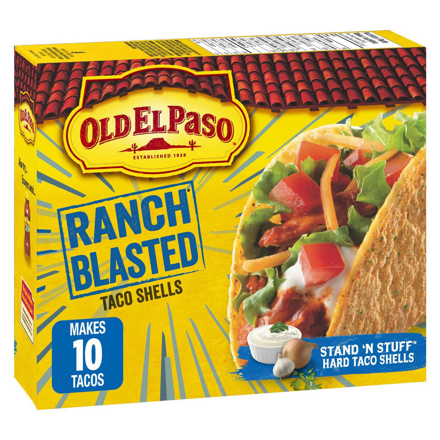 Old El Paso GlutenFree Ranch Blasted Taco Shells Walmart Canada