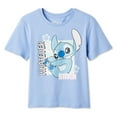 thumbnail image 3 of T-shirt à imprimé graphique Stitch Disney pour filles, 3 of 3