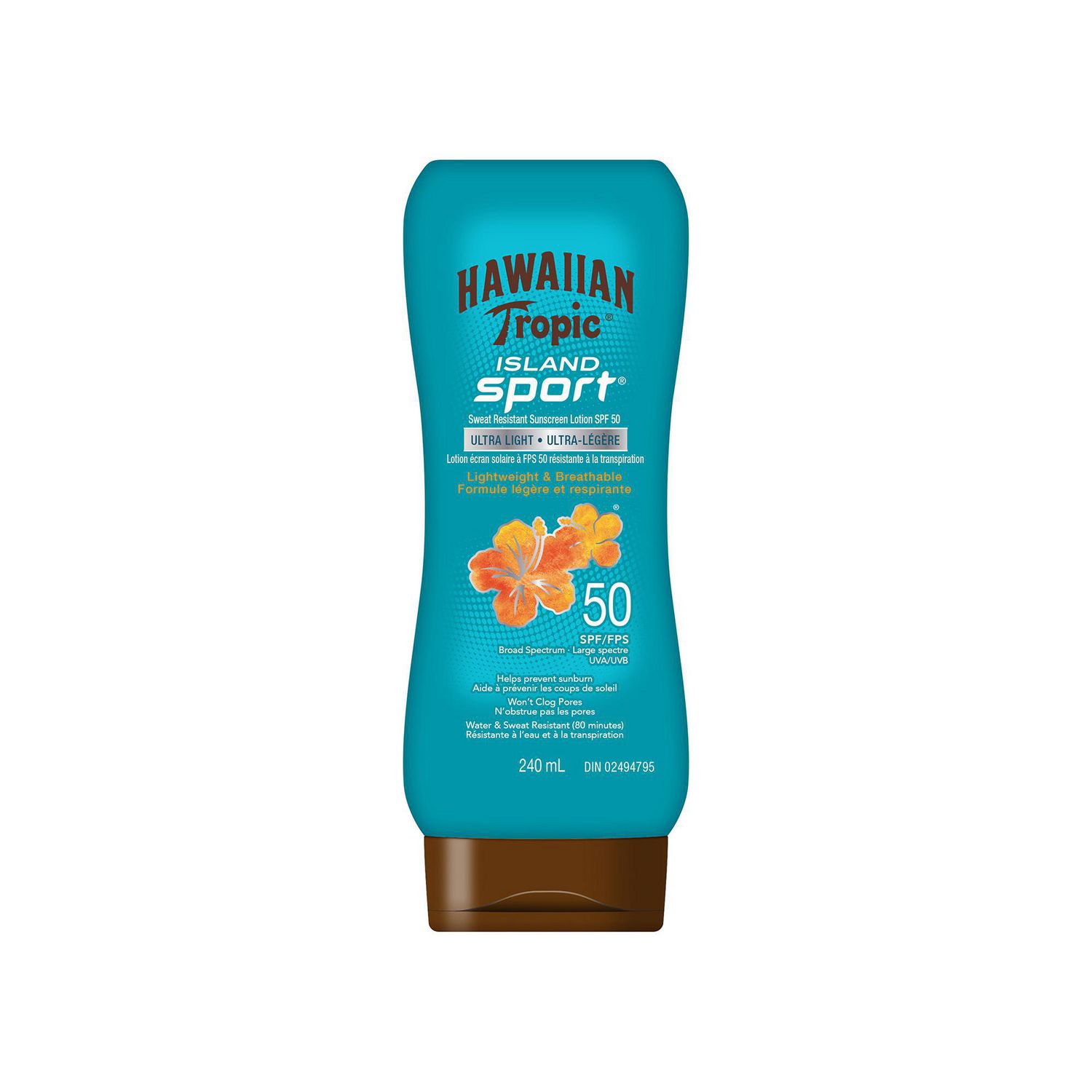 Hawaiian Tropic Island Sport Sunscreen Lotion, SPF 50 Walmart Canada