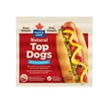 thumbnail image 2 of Maple Leaf Natural Top Dogs Less Salt Hot Dogs, 2 of 8