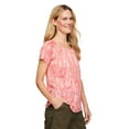 thumbnail image 2 of Penmans Women's Burnout Peasant Top, 2 of 6
