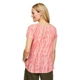 thumbnail image 3 of Penmans Women's Burnout Peasant Top, 3 of 6