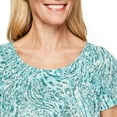 thumbnail image 4 of Penmans Women's Burnout Peasant Top, 4 of 6