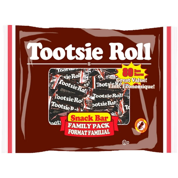 Barres Tootsie Roll en format familial
