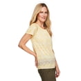 thumbnail image 2 of Penmans Women's Burnout Peasant Top, 2 of 6