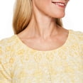 thumbnail image 4 of Penmans Women's Burnout Peasant Top, 4 of 6